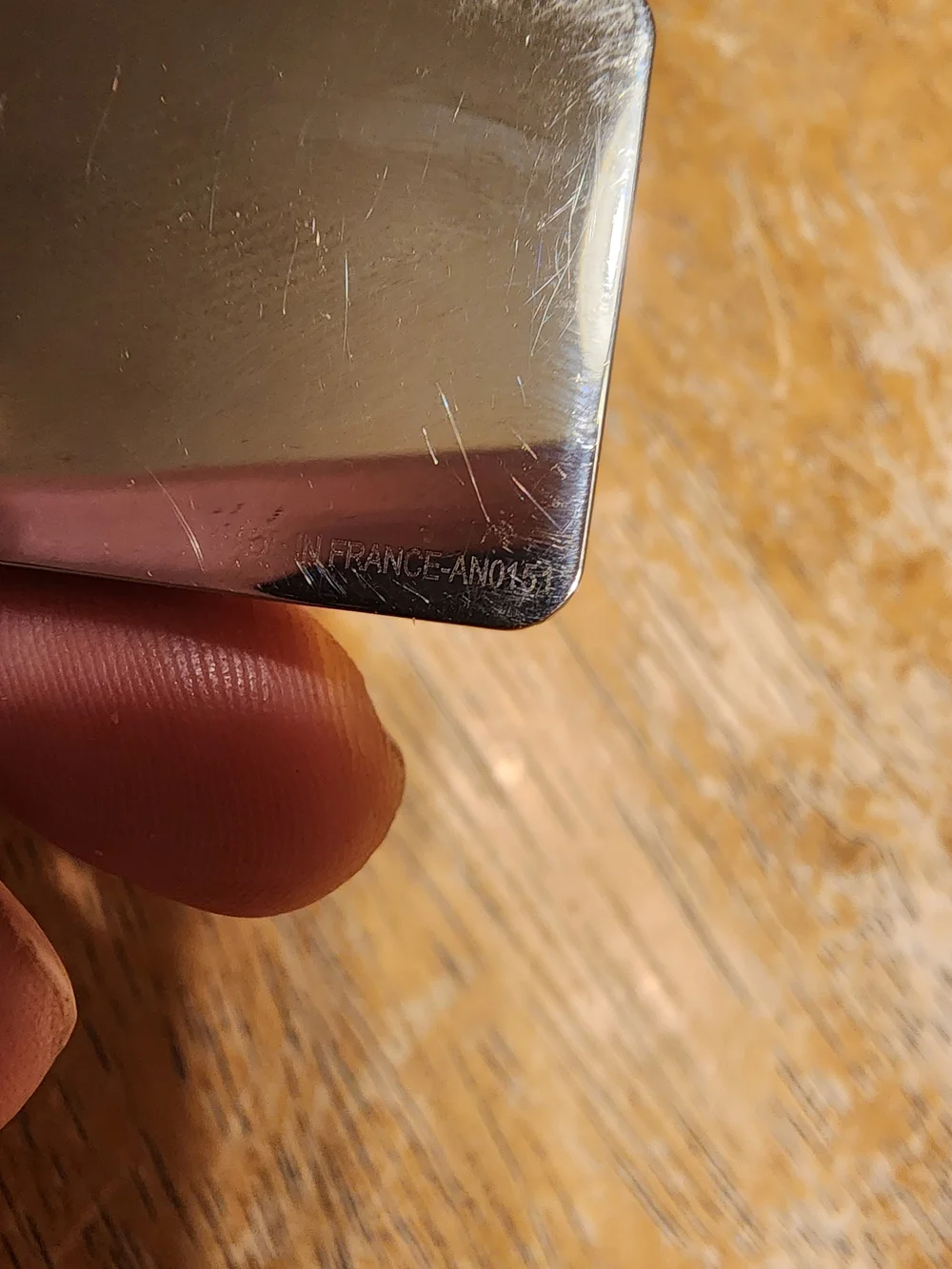 Louis Vuitton Silver Tone Monogram Money Clip